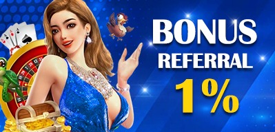 BONUS REFFERAL 1%